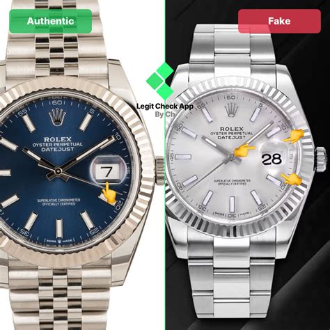 fake rolex datejust vs real|rolex f714983 original price.